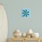 Stupell Industries Blue & Green Abstract Flower Wall Plaque Design by Liz Jardine